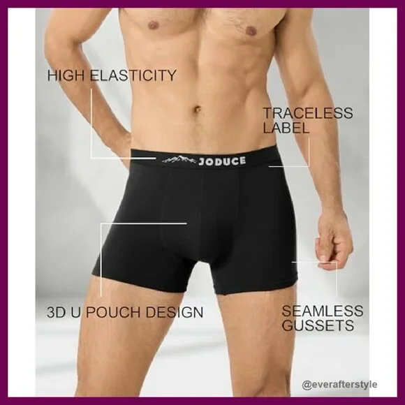 Premium Merino Wool Boxer Briefs Moisture Wicking Breathable Comfort Fit